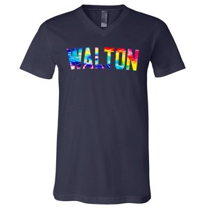 Bill Walton Rip Jay Bilas Tie Dye V-Neck T-Shirt