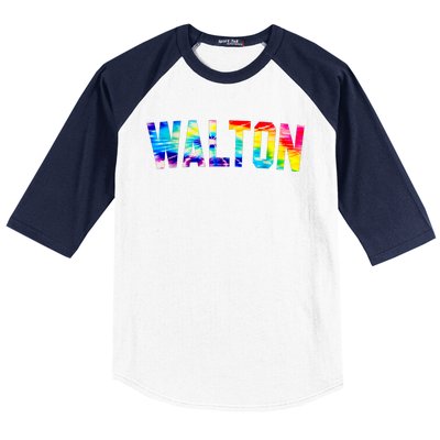 Bill Walton Rip Jay Bilas Tie Dye Baseball Sleeve Shirt