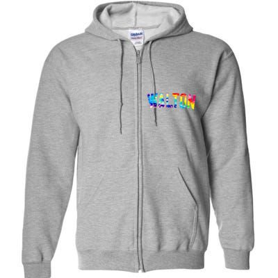 Bill Walton Rip Jay Bilas Tie Dye Full Zip Hoodie