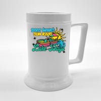 Boat Waves Sun Rays Lake Days Beer Stein