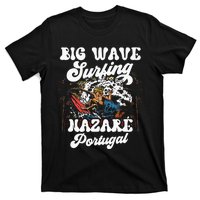 Big Wave Surfing Nazaré Portugal Surfer Surf T-Shirt