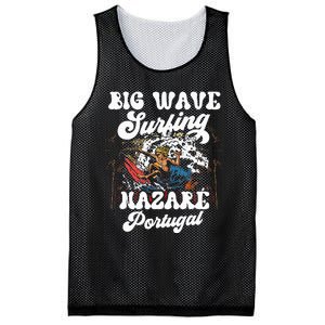 Big Wave Surfing Nazaré Portugal Surfer Surf Mesh Reversible Basketball Jersey Tank