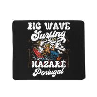 Big Wave Surfing Nazaré Portugal Surfer Surf Mousepad