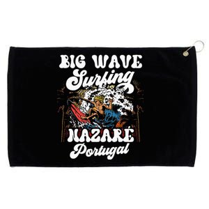 Big Wave Surfing Nazaré Portugal Surfer Surf Grommeted Golf Towel