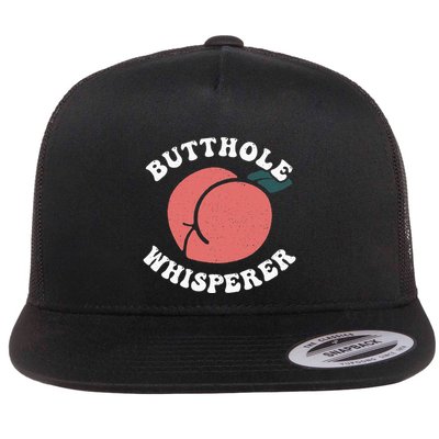 Butthole Whisperer Sarcastic Jokes Vintage Flatbill Hat