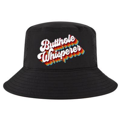 Butthole Whisperer Sarcastic Jokes Retro Cool Comfort Performance Bucket Hat