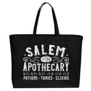 Basic Witch Salem Apothecary Herbalist Elixir Tonic Potion Funny Gift Cotton Canvas Jumbo Tote