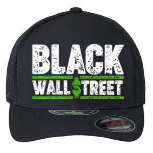 Black Wall Street Flexfit Unipanel Trucker Cap