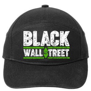 Black Wall Street 7-Panel Snapback Hat