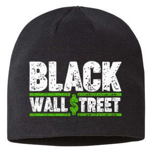 Black Wall Street Sustainable Beanie