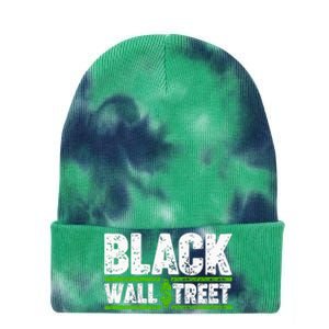 Black Wall Street Tie Dye 12in Knit Beanie