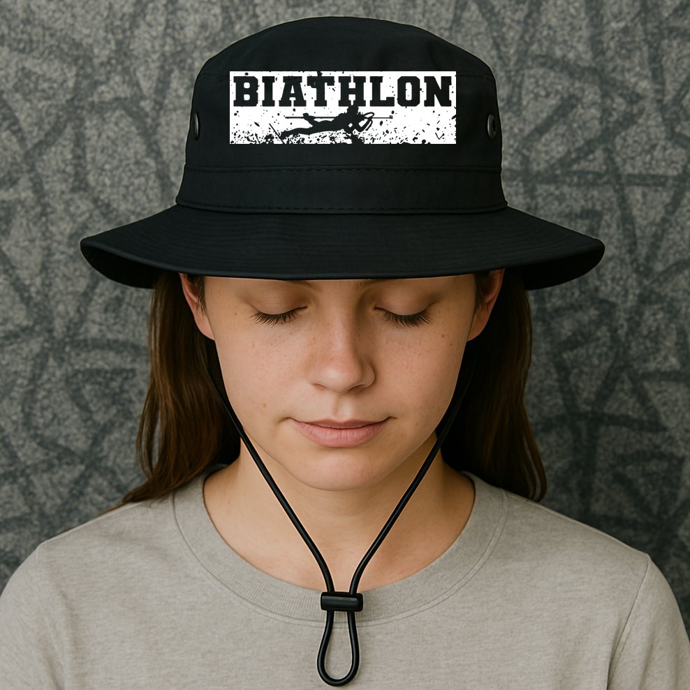Biathlon Winter Sport Bucket Hat