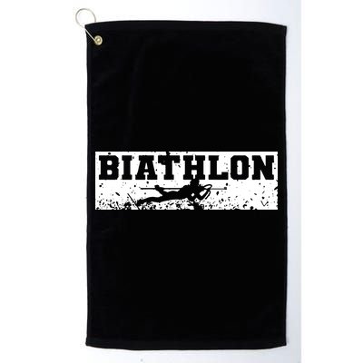 Biathlon Winter Sport Golf Towel
