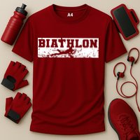 Biathlon Winter Sport Cooling Performance Crew T-Shirt