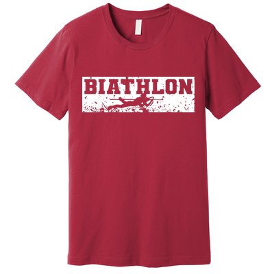 Biathlon Winter Sport Premium T-Shirt
