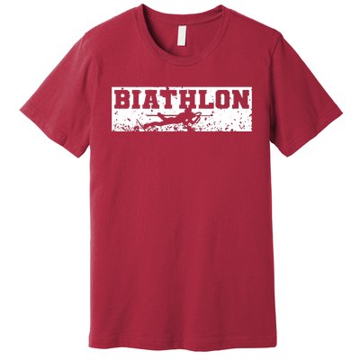 Biathlon Winter Sport Premium T-Shirt