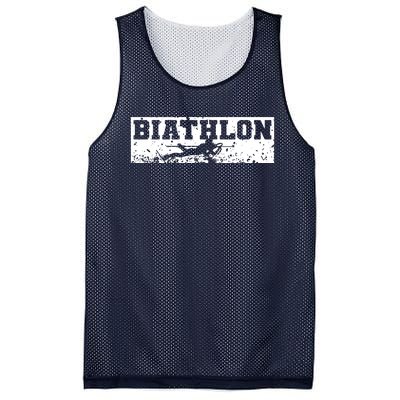 Biathlon Winter Sport Mesh Reversible Basketball Jersey Tank