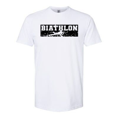 Biathlon Winter Sport Softstyle CVC T-Shirt