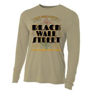 Black Wall Street Greenwood Tulsa Oklahoma History Cooling Performance Long Sleeve Crew