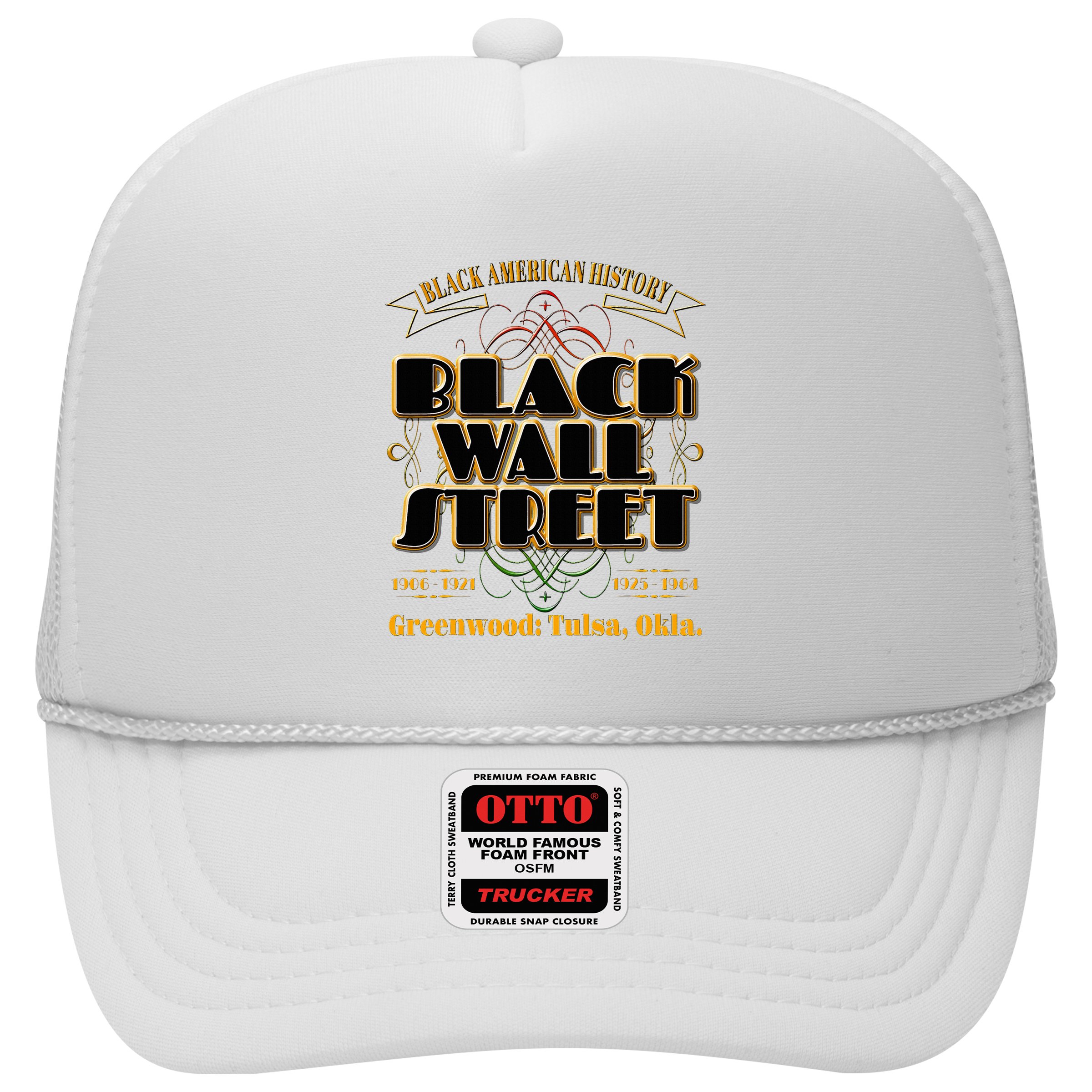 Black Wall Street Greenwood Tulsa Oklahoma History Hat