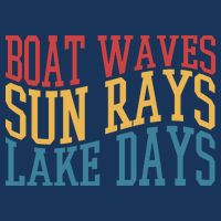 Boat Waves Sun Rays Lake Days Infant Baby Jersey Bodysuit