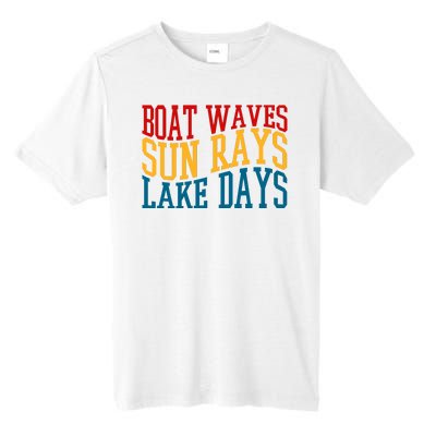 Boat Waves Sun Rays Lake Days Tall Fusion ChromaSoft Performance T-Shirt