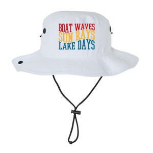 Boat Waves Sun Rays Lake Days Legacy Cool Fit Booney Bucket Hat