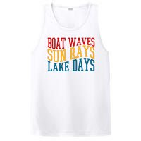 Boat Waves Sun Rays Lake Days PosiCharge Competitor Tank