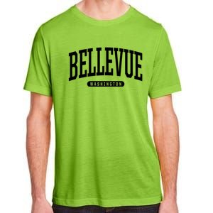 Bellevue Washington Souvenirs College Style Bellevue Washington Souvenir Gift Adult ChromaSoft Performance T-Shirt