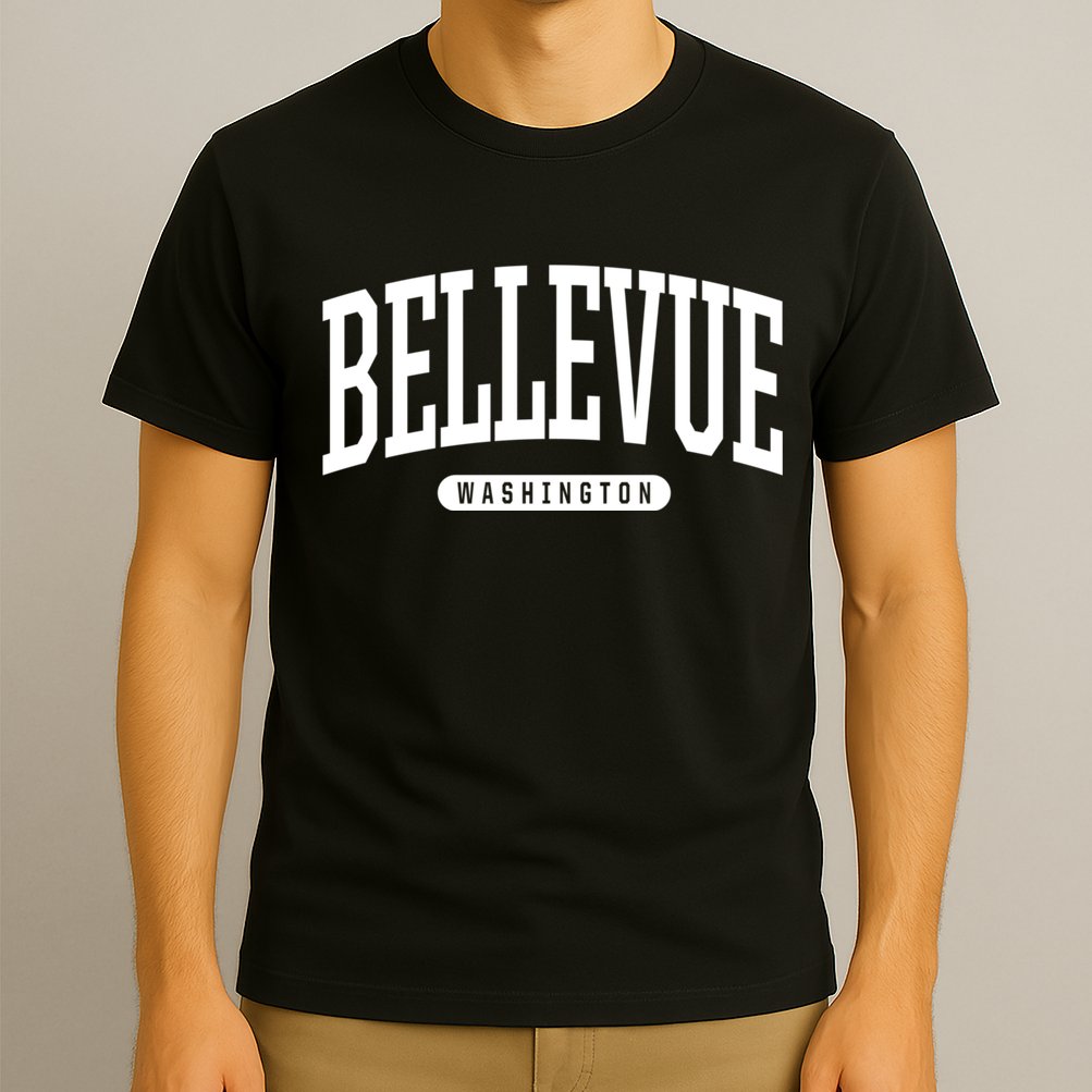 Bellevue Washington Souvenirs College Style Bellevue Washington Souvenir Gift T-Shirt