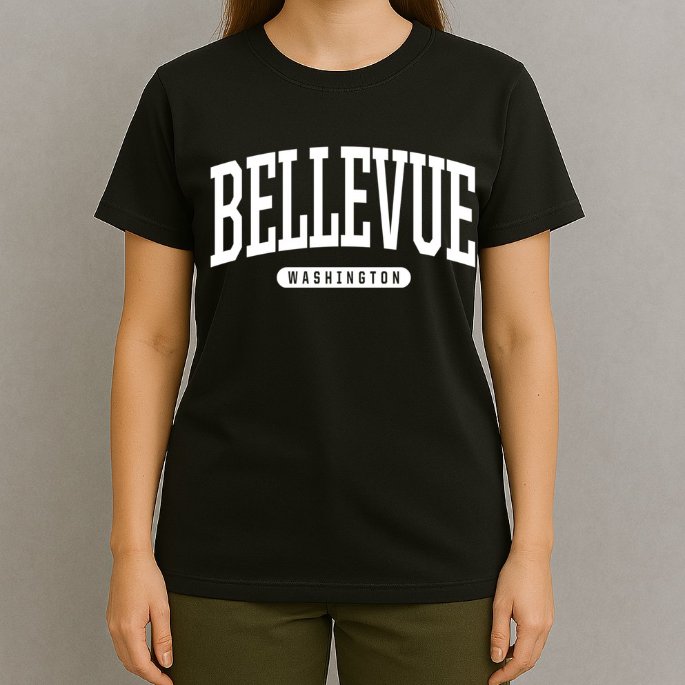 Bellevue Washington Souvenirs College Style Bellevue Washington Souvenir Gift T-Shirt