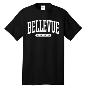 Bellevue Washington Souvenirs College Style Bellevue Washington Souvenir Gift Tall T-Shirt