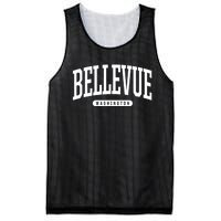 Bellevue Washington Souvenirs College Style Bellevue Washington Souvenir Gift Mesh Reversible Basketball Jersey Tank