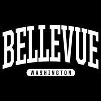 Bellevue Washington Souvenirs College Style Bellevue Washington Souvenir Gift Toddler T-Shirt