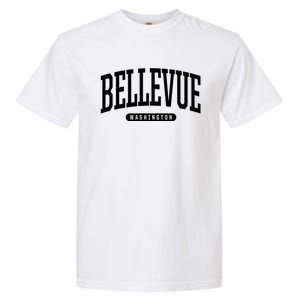 Bellevue Washington Souvenirs College Style Bellevue Washington Souvenir Gift Garment-Dyed Heavyweight T-Shirt