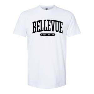 Bellevue Washington Souvenirs College Style Bellevue Washington Souvenir Gift Softstyle CVC T-Shirt