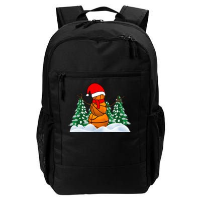 Basketball Winter Snowman Santa Daily Commute Backpack