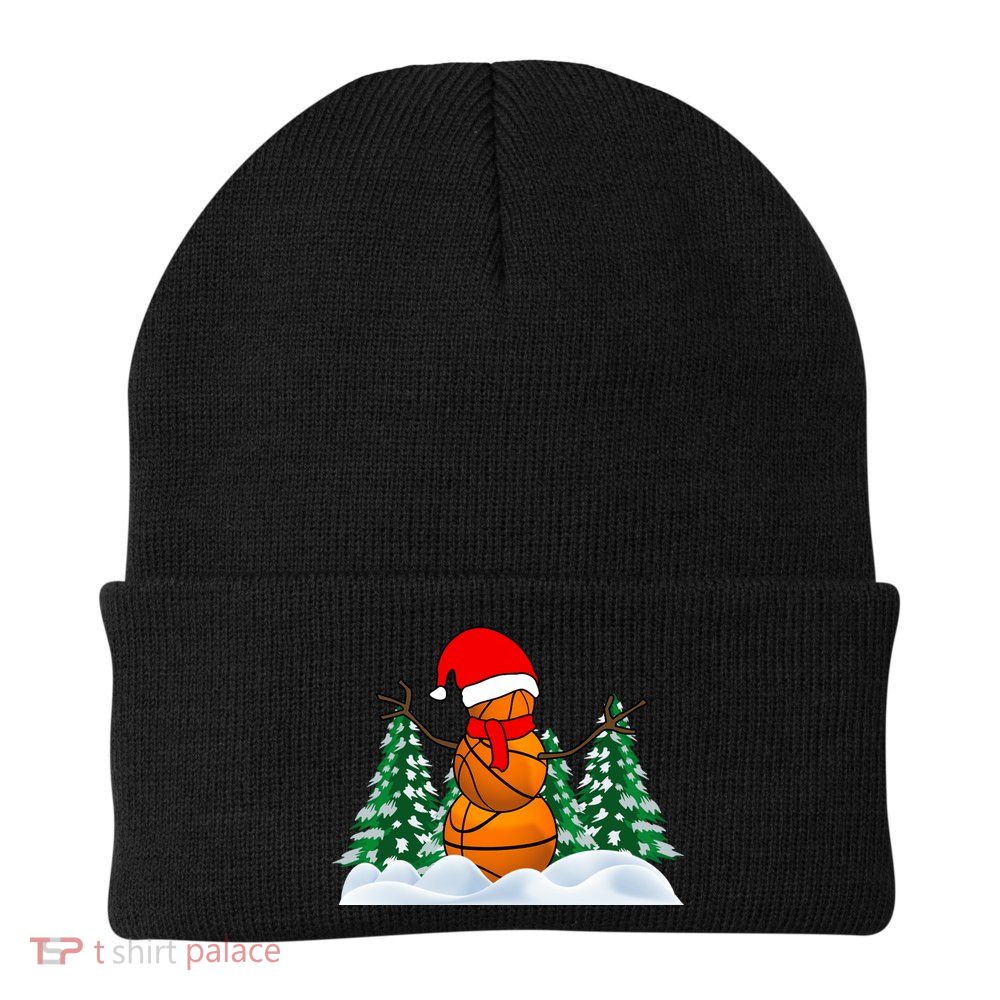 Basketball Winter Snowman Santa Beanie