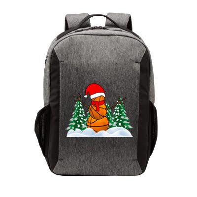 Basketball Winter Snowman Santa Vector Backpack