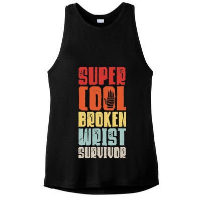 Broken Wrist Survivor Hand Injury Recovery Arm Surgery Gift Ladies PosiCharge Tri-Blend Wicking Tank