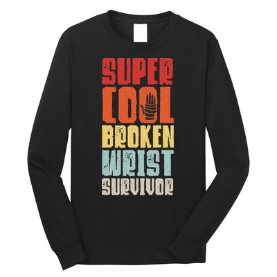 Broken Wrist Survivor Hand Injury Recovery Arm Surgery Gift Long Sleeve Shirt