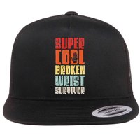 Broken Wrist Survivor Hand Injury Recovery Arm Surgery Gift Flat Bill Trucker Hat