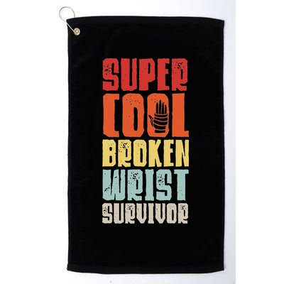Broken Wrist Survivor Hand Injury Recovery Arm Surgery Gift Golf Towel