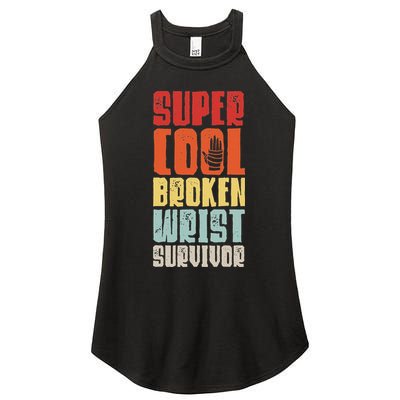 Broken Wrist Survivor Hand Injury Recovery Arm Surgery Gift Women's Perfect Tri Rocker Tank