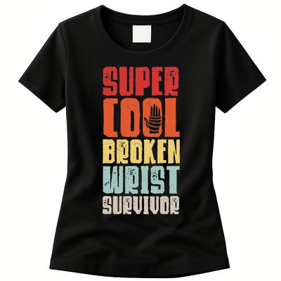 Broken Wrist Survivor Hand Injury Recovery Arm Surgery Gift Womens T-Shirt