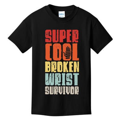 Broken Wrist Survivor Hand Injury Recovery Arm Surgery Gift Kids T-Shirt