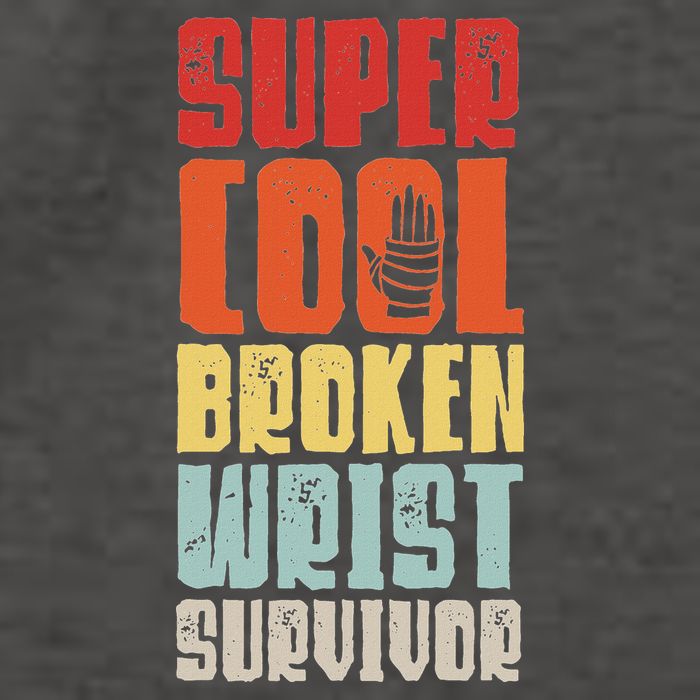 Broken Wrist Survivor Hand Injury Recovery Arm Surgery Gift Vector Backpack