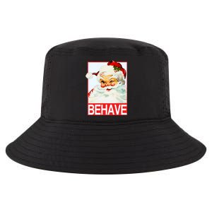 Behave Winking Santa Claus Gift Cool Comfort Performance Bucket Hat