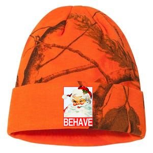 Behave Winking Santa Claus Gift Kati Licensed 12" Camo Beanie