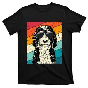 Bernedoodle With Sunglasses Dog Lovers T-Shirt